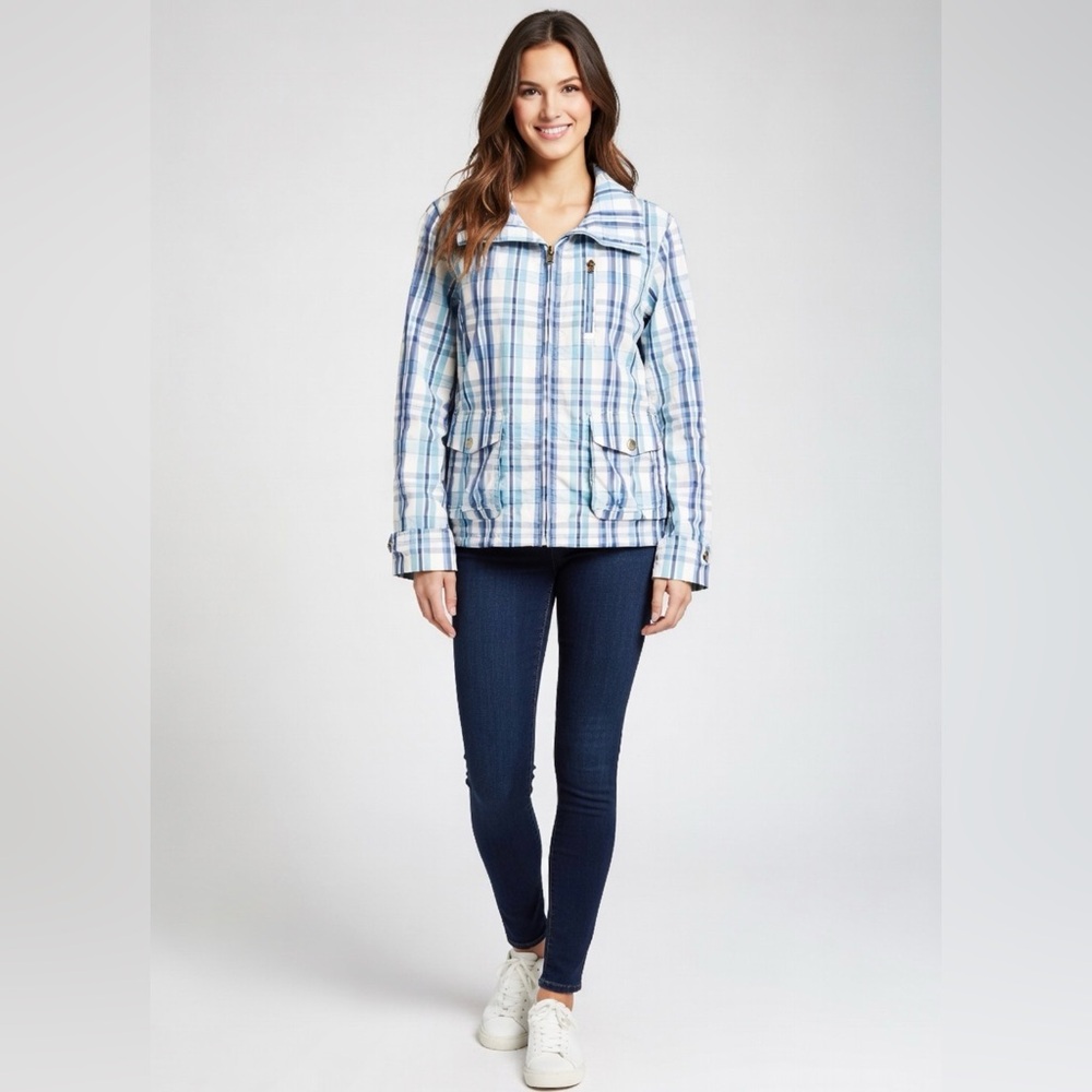 🩵Ralph Lauren Plaid Jacket💙